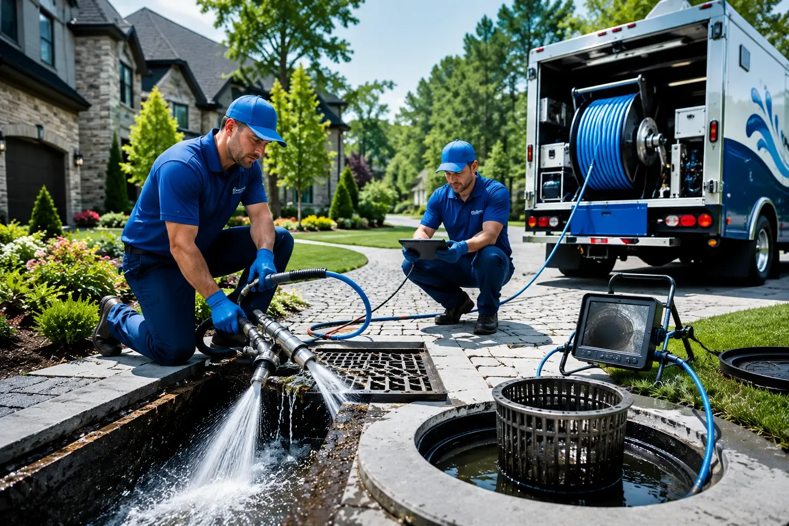 Local outdoor drain cleaning professionals in Marlborough, NH